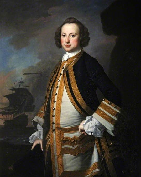 Hudson, Thomas, 1701-1779; Admiral Sir George Pocock (1706-1792)